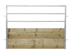 Schapen kraamhokhek hout, 150 x 85 cm