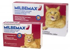 Milbemax Tabletten Kat Groot 4 tabl. >2kg