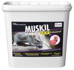 Muskil Blok Fluo-NP Rat&Muis (200x25g)