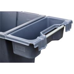 Extra compartiment 25L voor halfpipe voerwagens 230 en 350 liter
