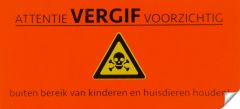 Sticker Vergif