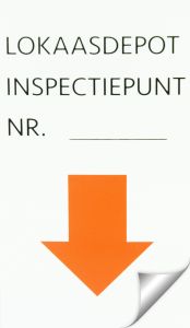 Sticker Inspectiepunt