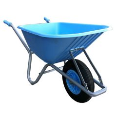 FORT bouw en tuin kruiwagen 100 liter, BLAUW