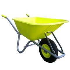 FORT bouw en tuin kruiwagen 100 liter, GEEL