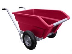 Tweewielige kantelbare roze kruiwagen 255 ltr. - JFC TWB 250 pink