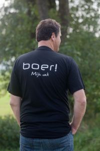 T-shirt BOER! mijn vak maat XL