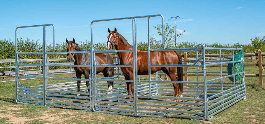 Panels voor paarden en rundvee